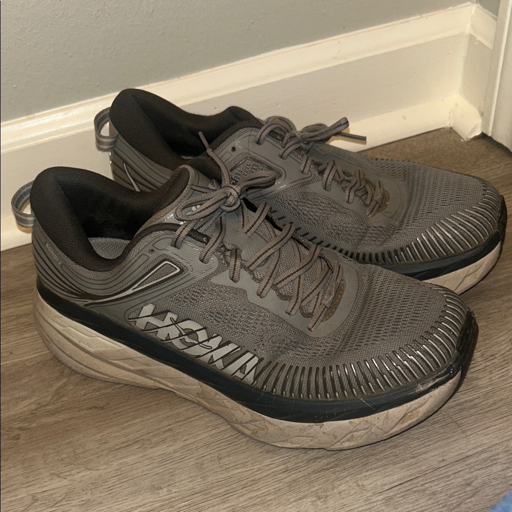 Hoka Men's Charcoal Athletic Shoes